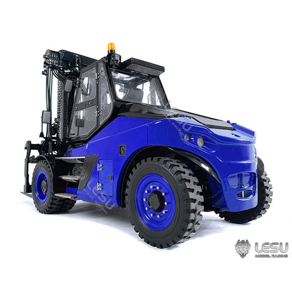 LESU 1/14 RC Forklift Aoue-LD160S Sond Light System W/O Battery Charger Metal Remote Control Hydraulic Truck Models