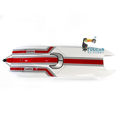 Fiber glass racing boat with water cooling system matched dual brushless motor 120A ESC
