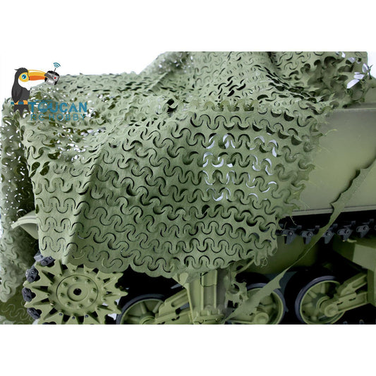 US Stock Henglong Camouflage Net for 1:16 RC Tank Tiger I Challenger II Military Trucks DIY Decoration Display Spare Part