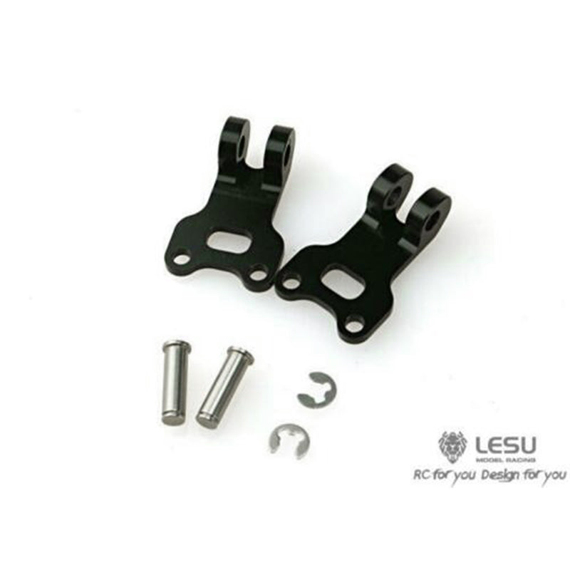 US STOCK LESU Metal Shock Absorber Fix Spare Parts DIY for 1/14 Radio Controlled TAMITA Tractor Truck Model Cars Model Accessory